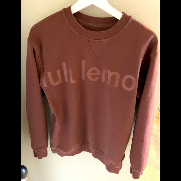 lululemon athletica Tops - lululemon burgundy sweatshirt